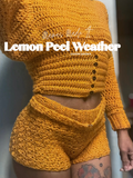 Lemon Peel Weather Crochet Pattern