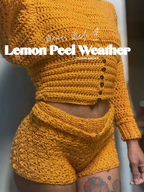 Lemon Peel Weather Crochet Pattern